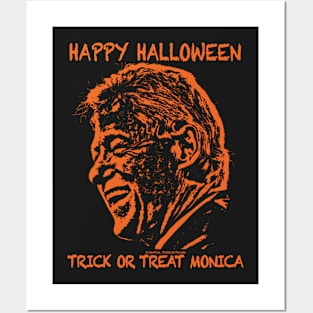 Trick or Treat Monica! Posters and Art